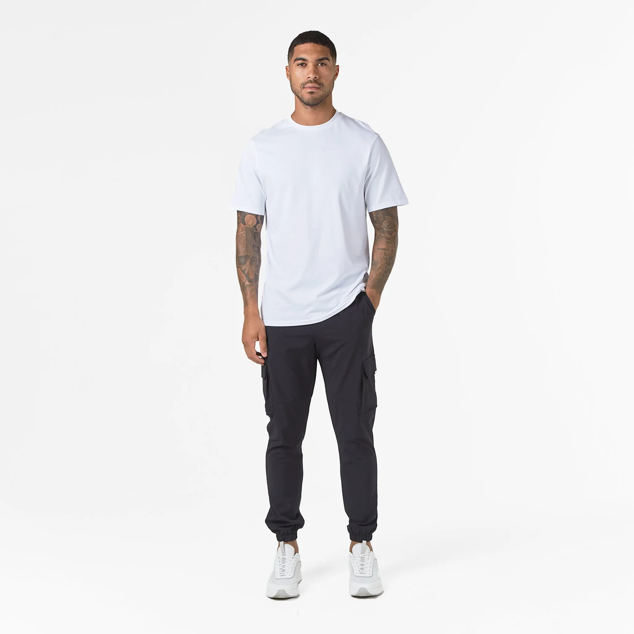 2-Pack Core Relaxed Fit T-Shirts | Black/White