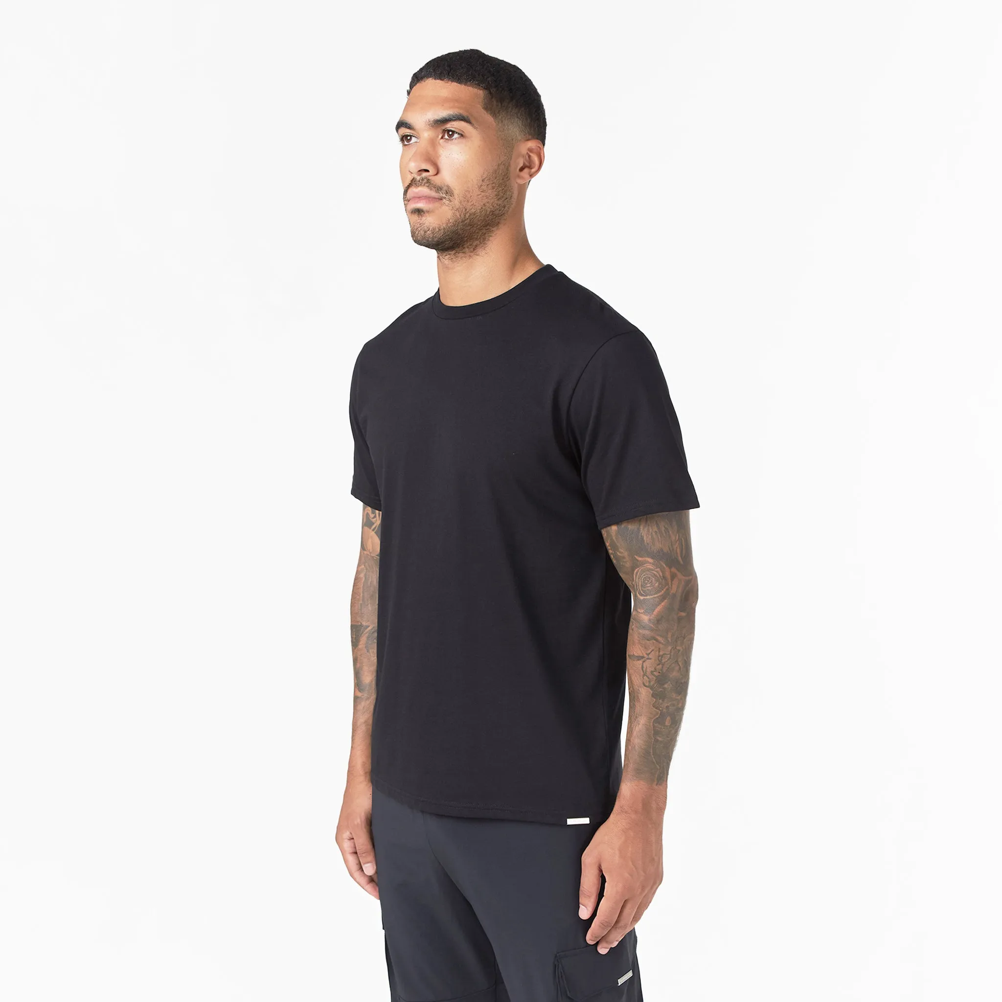 2-Pack Core Relaxed Fit T-Shirts | Black/White