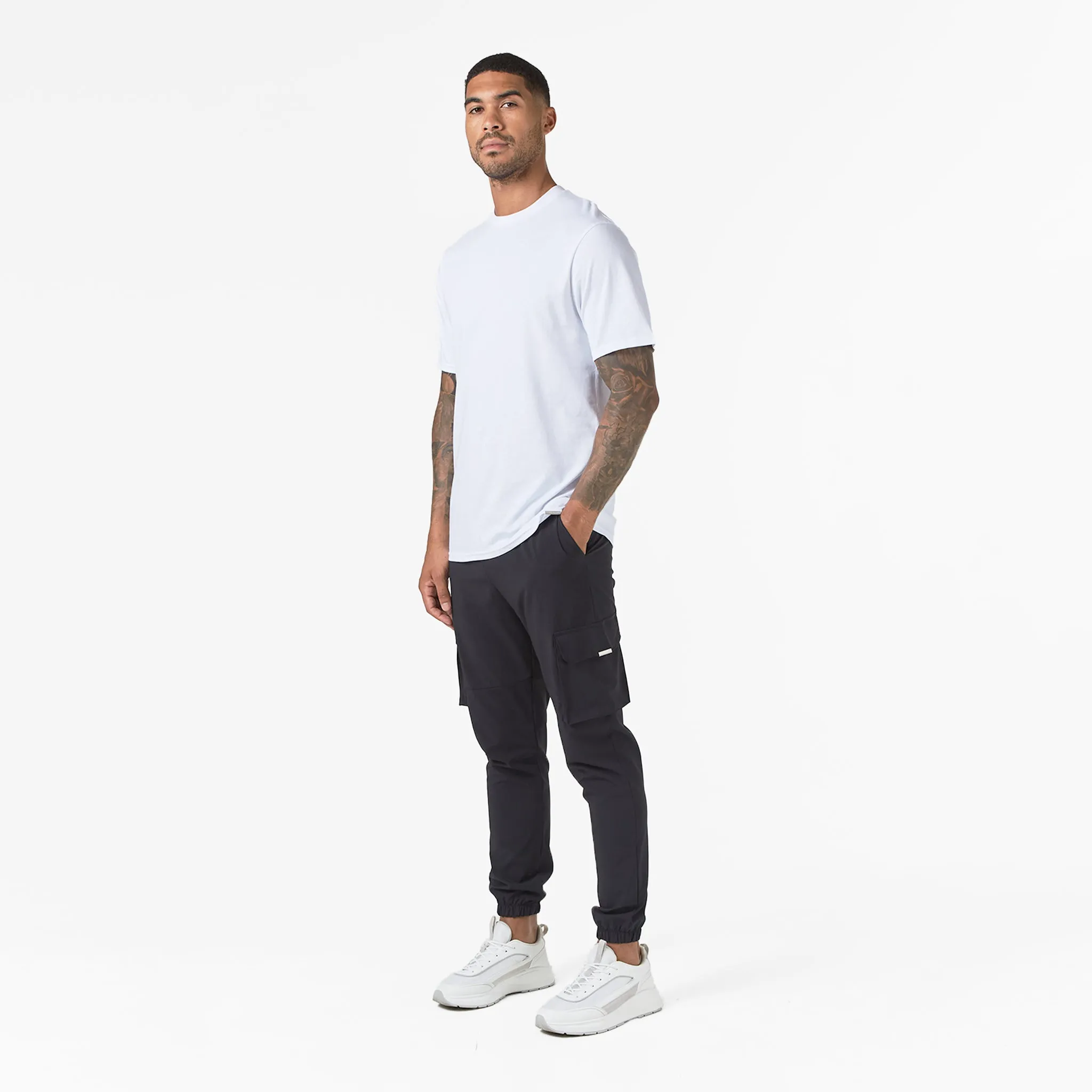2-Pack Core Relaxed Fit T-Shirts | Black/White