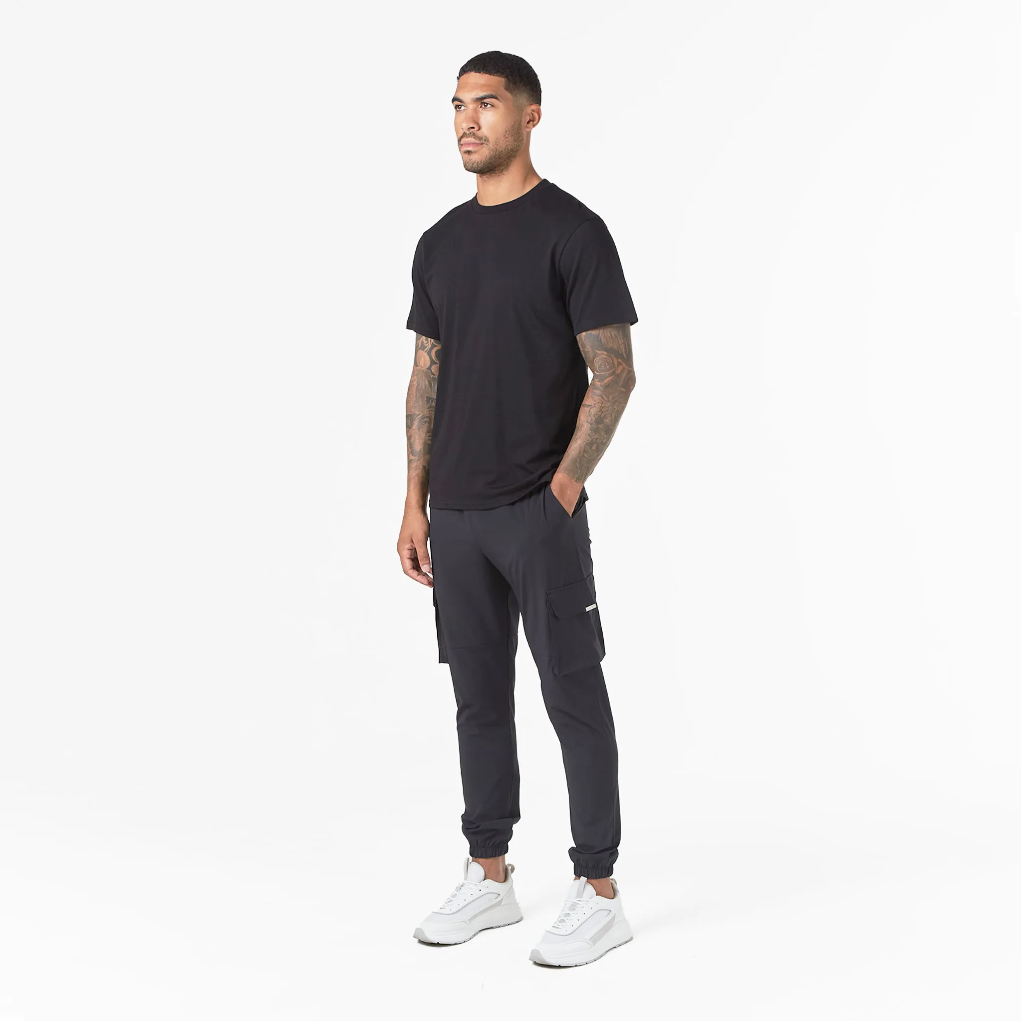 2-Pack Core Relaxed Fit T-Shirts | Black/White