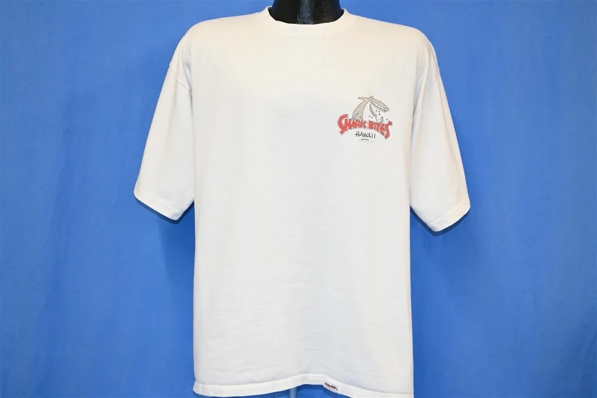 80s Shark Bites Hawaii Bloody Mary Funny t-shirt Extra Large