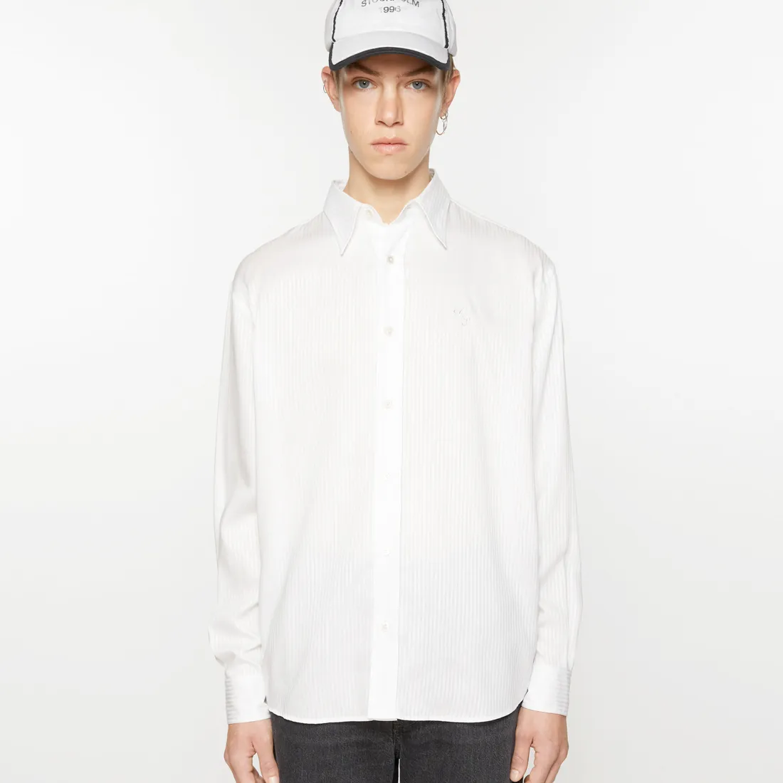 Acne Studios Button Up Shirt White