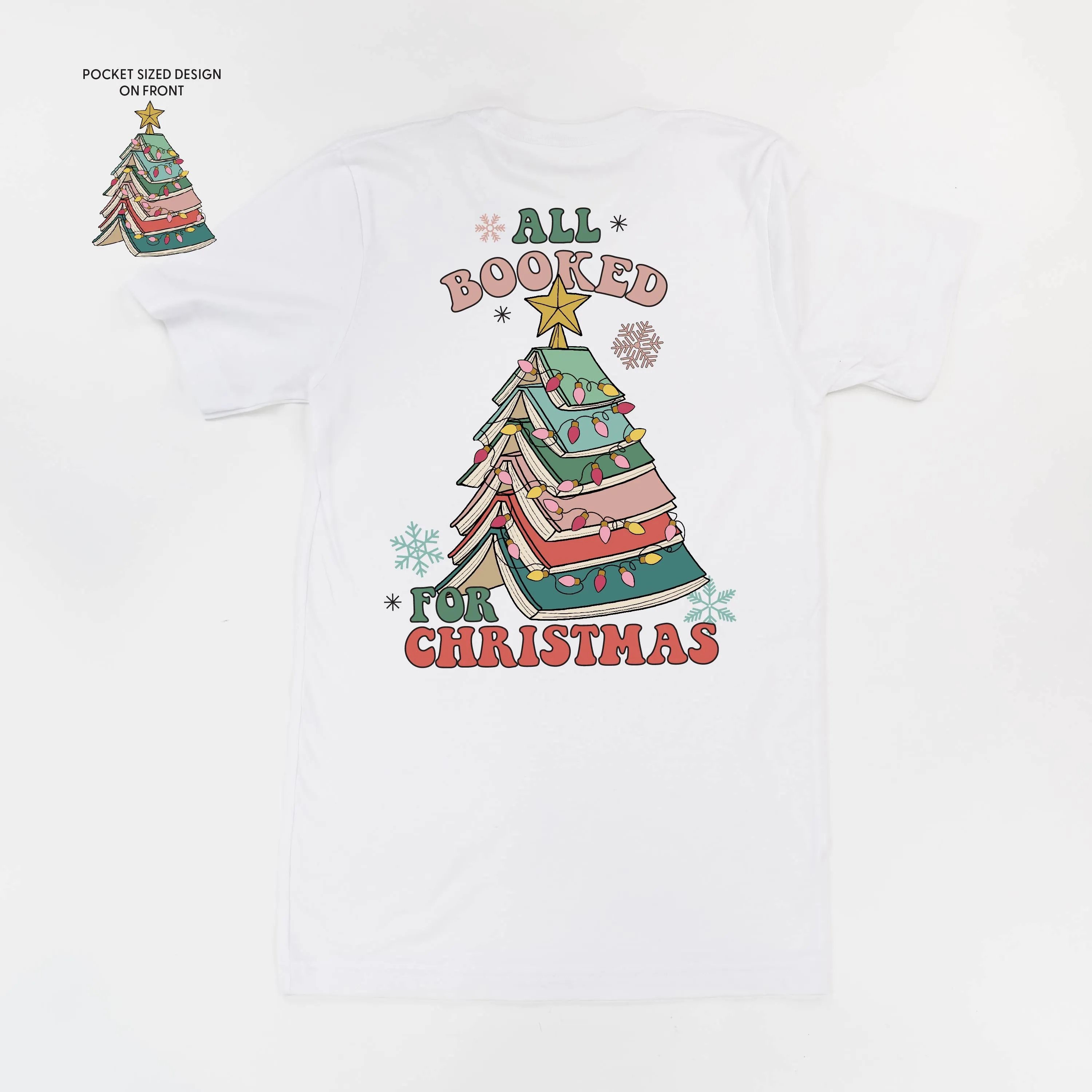 All Booked For Christmas (pf&b) - Unisex Tee