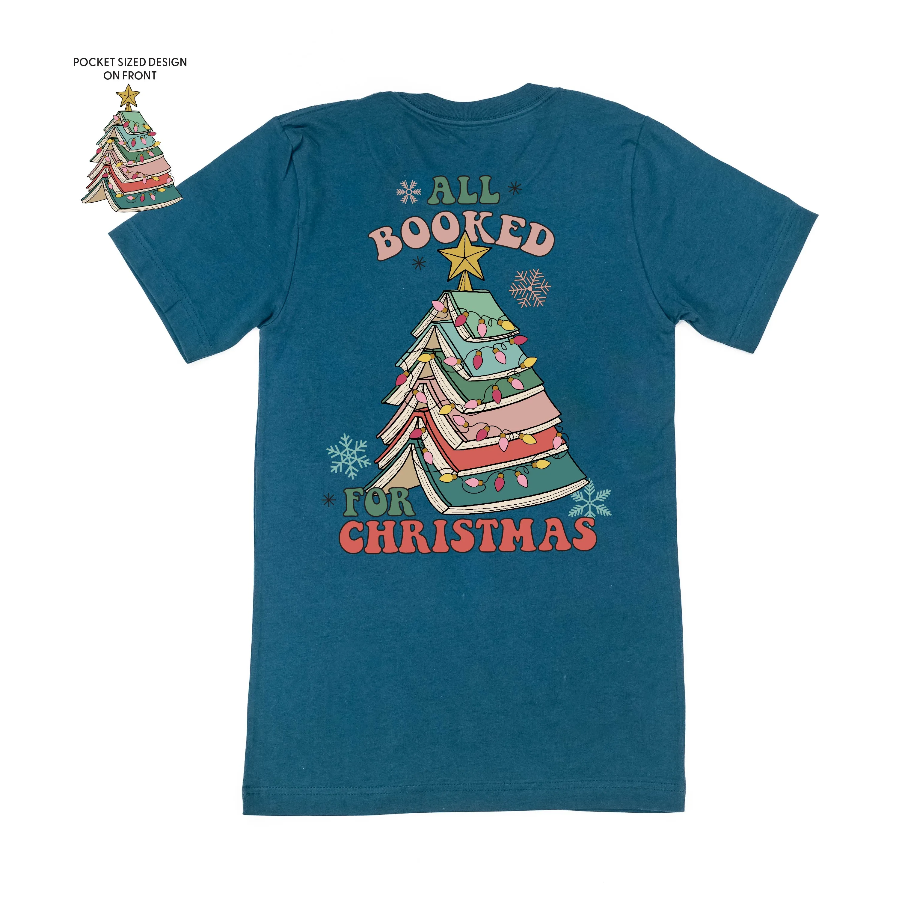 All Booked For Christmas (pf&b) - Unisex Tee