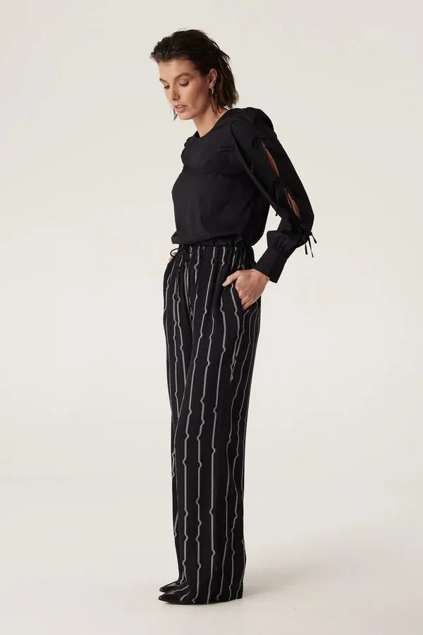 Allegra Pulse Print Stripe Pant