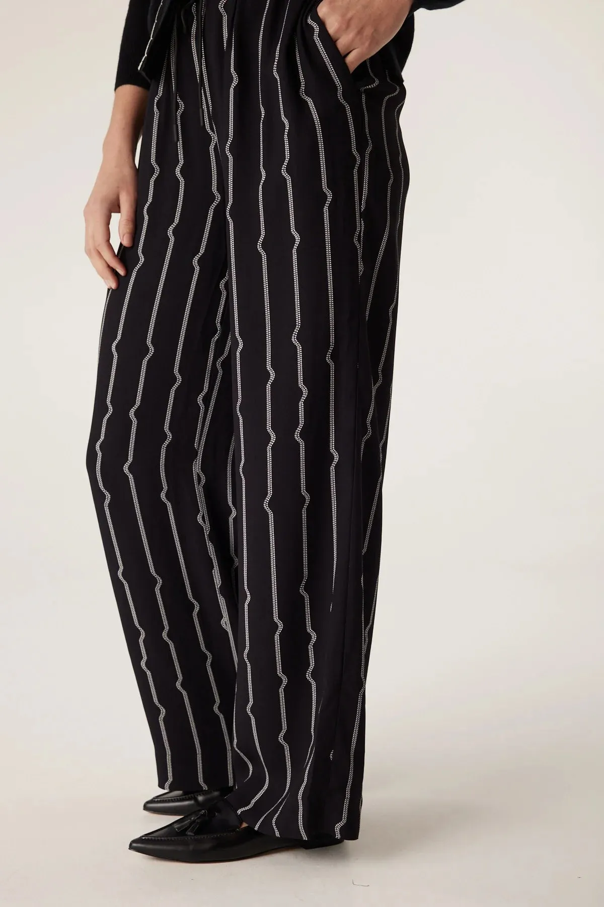 Allegra Pulse Print Stripe Pant