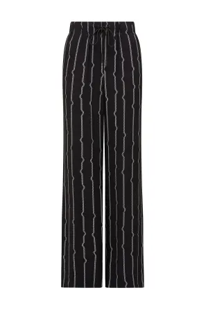 Allegra Pulse Print Stripe Pant