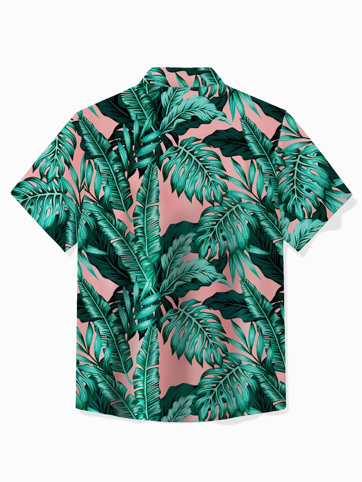Alohadaddy Hawaiian Shirt Botanical Print Men's Button Pocket Shirt