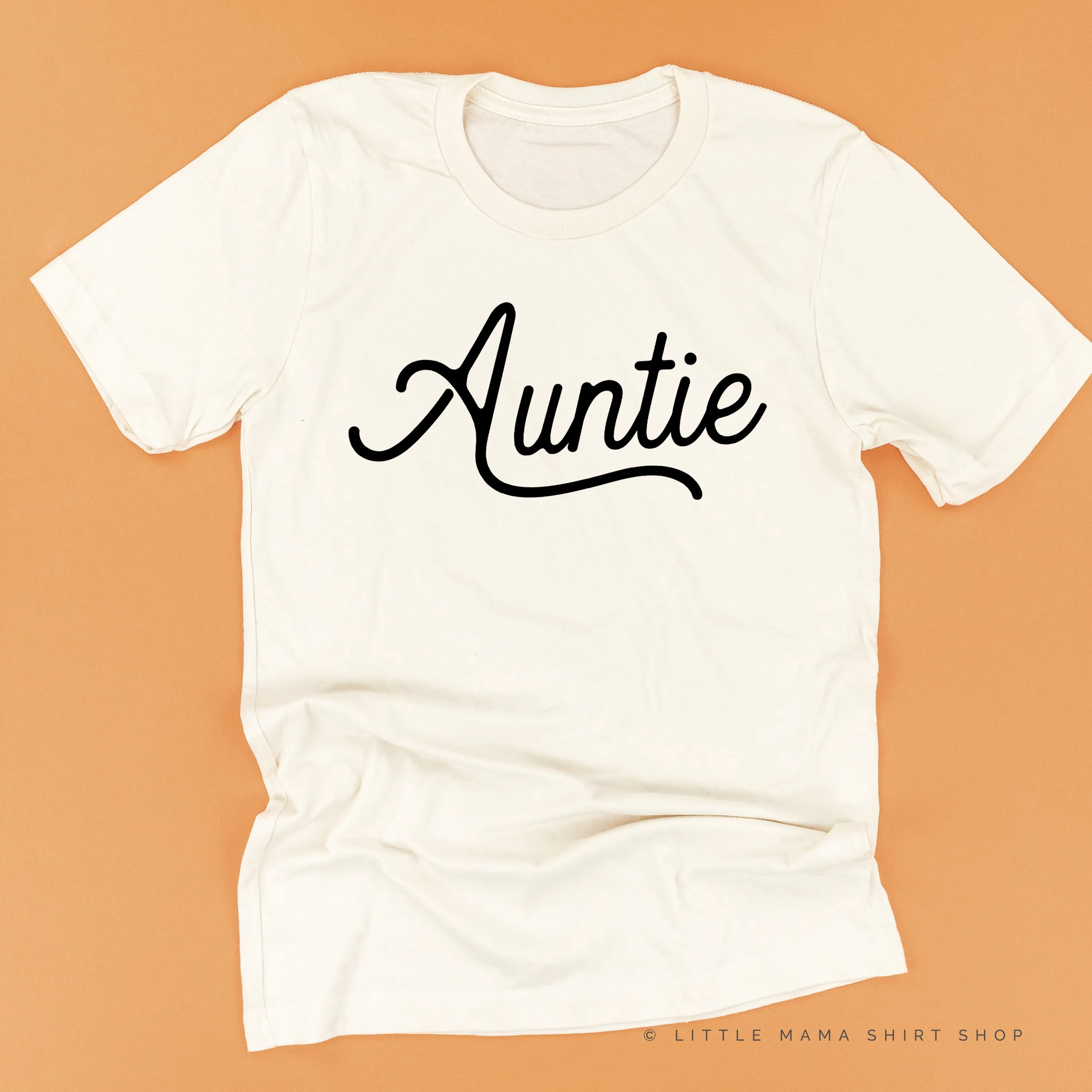 Auntie - (Script) - Unisex Tee
