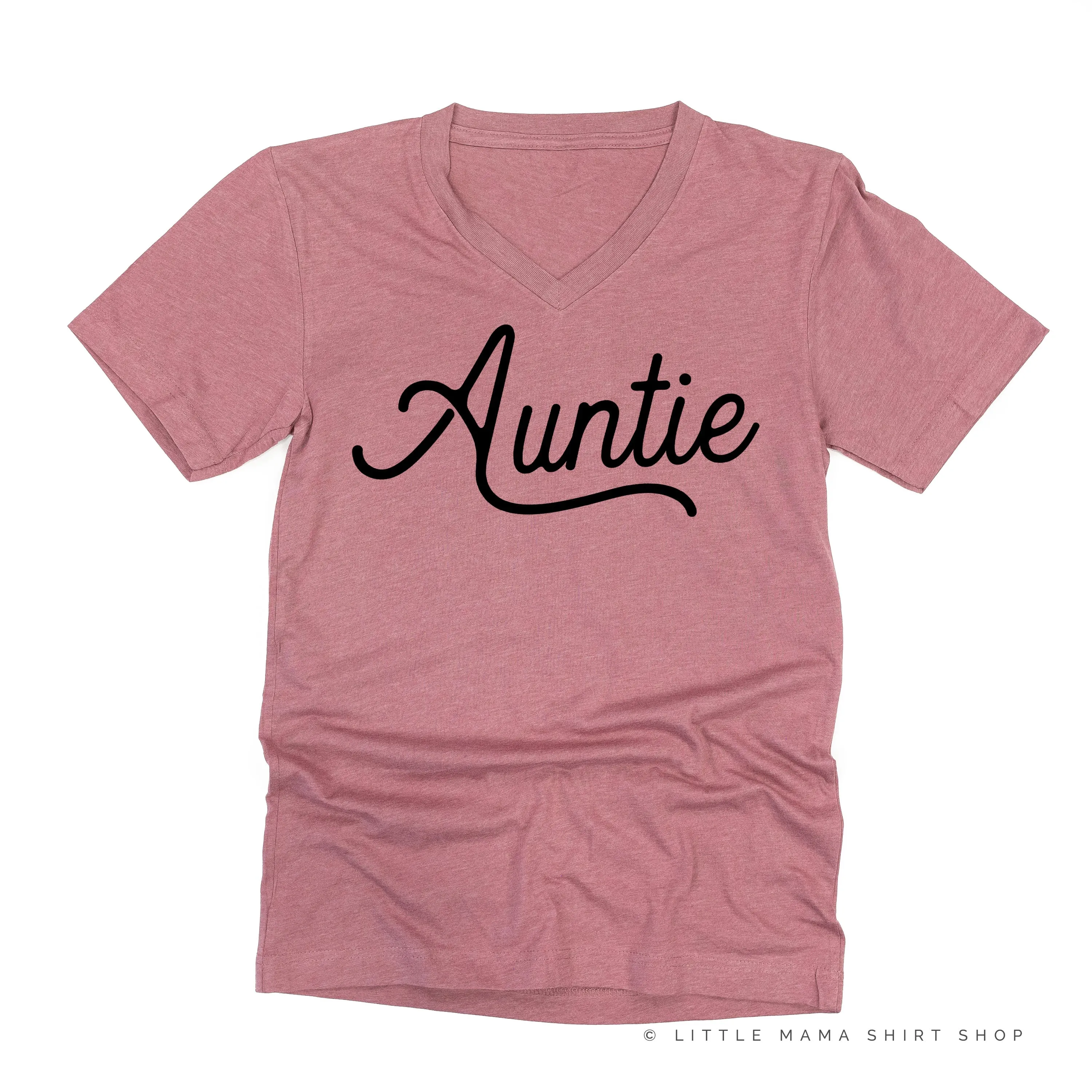 Auntie - (Script) - Unisex Tee
