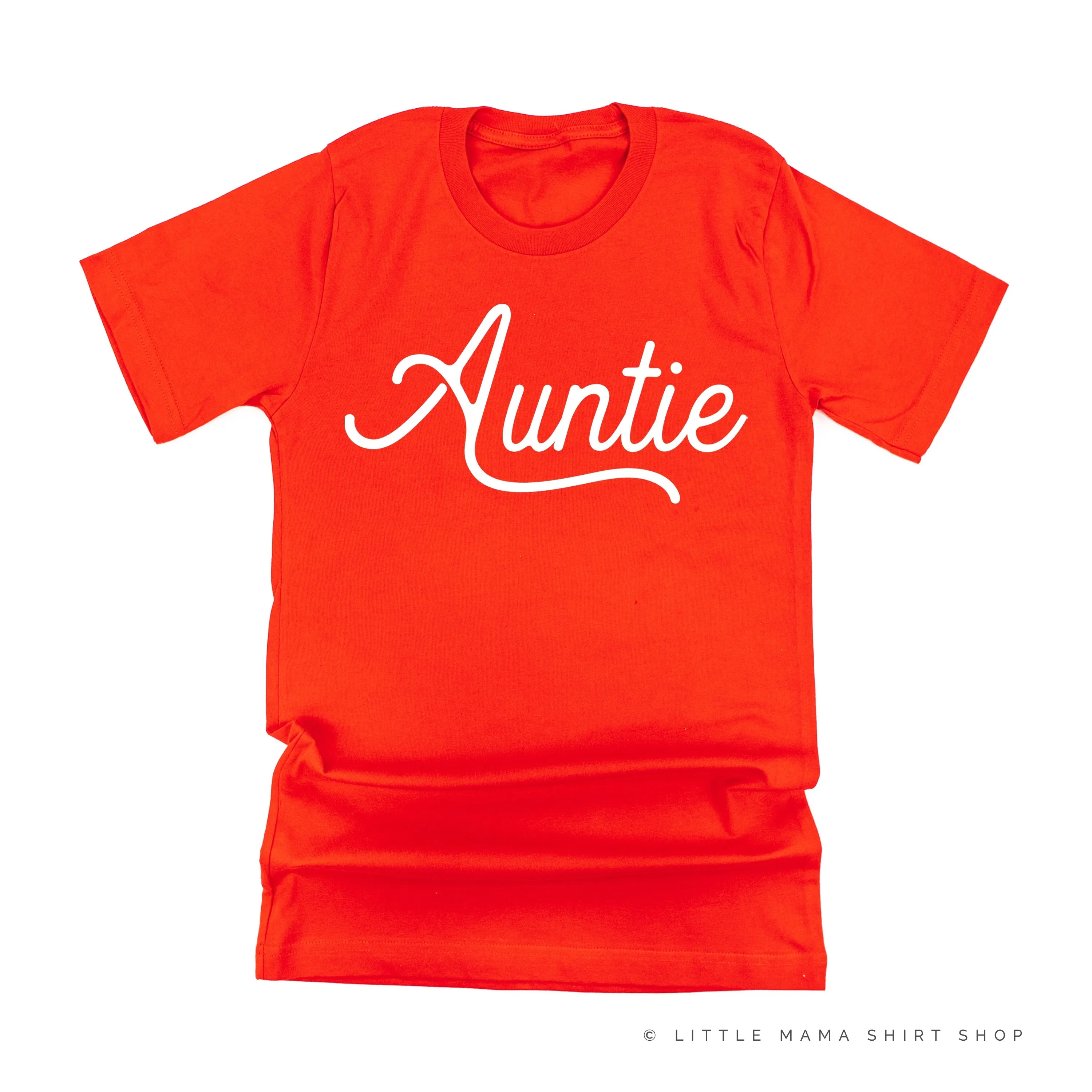 Auntie - (Script) - Unisex Tee