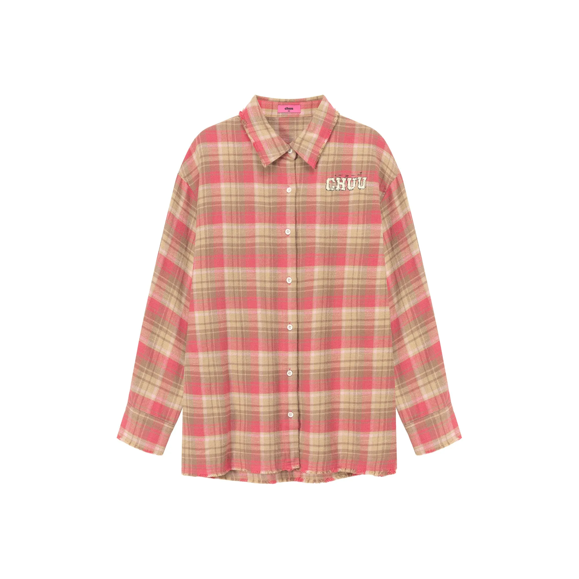 Basic Checked Boxy Shirt