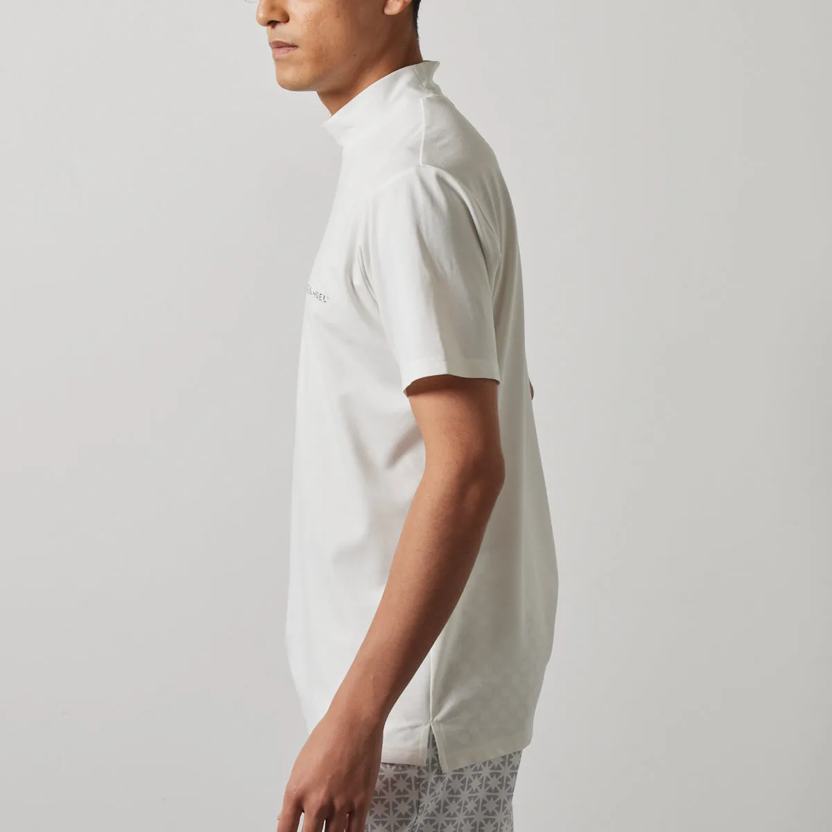 BASIC COOLTECH S/S MOCK NECK SHIRTS