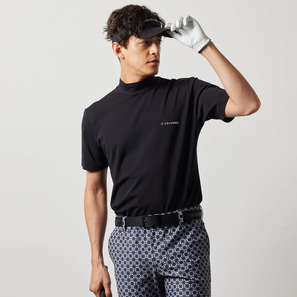 BASIC COOLTECH S/S MOCK NECK SHIRTS