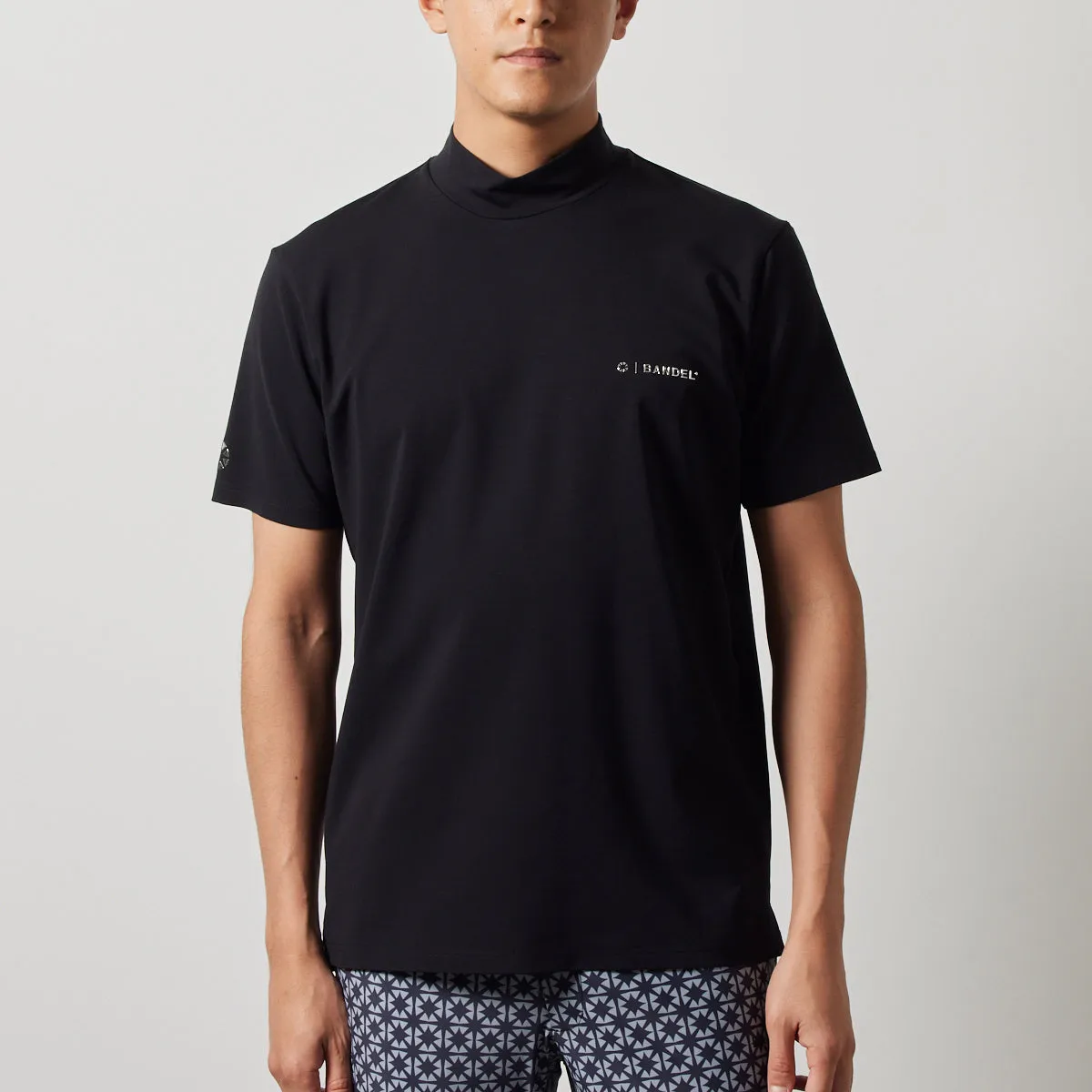 BASIC COOLTECH S/S MOCK NECK SHIRTS