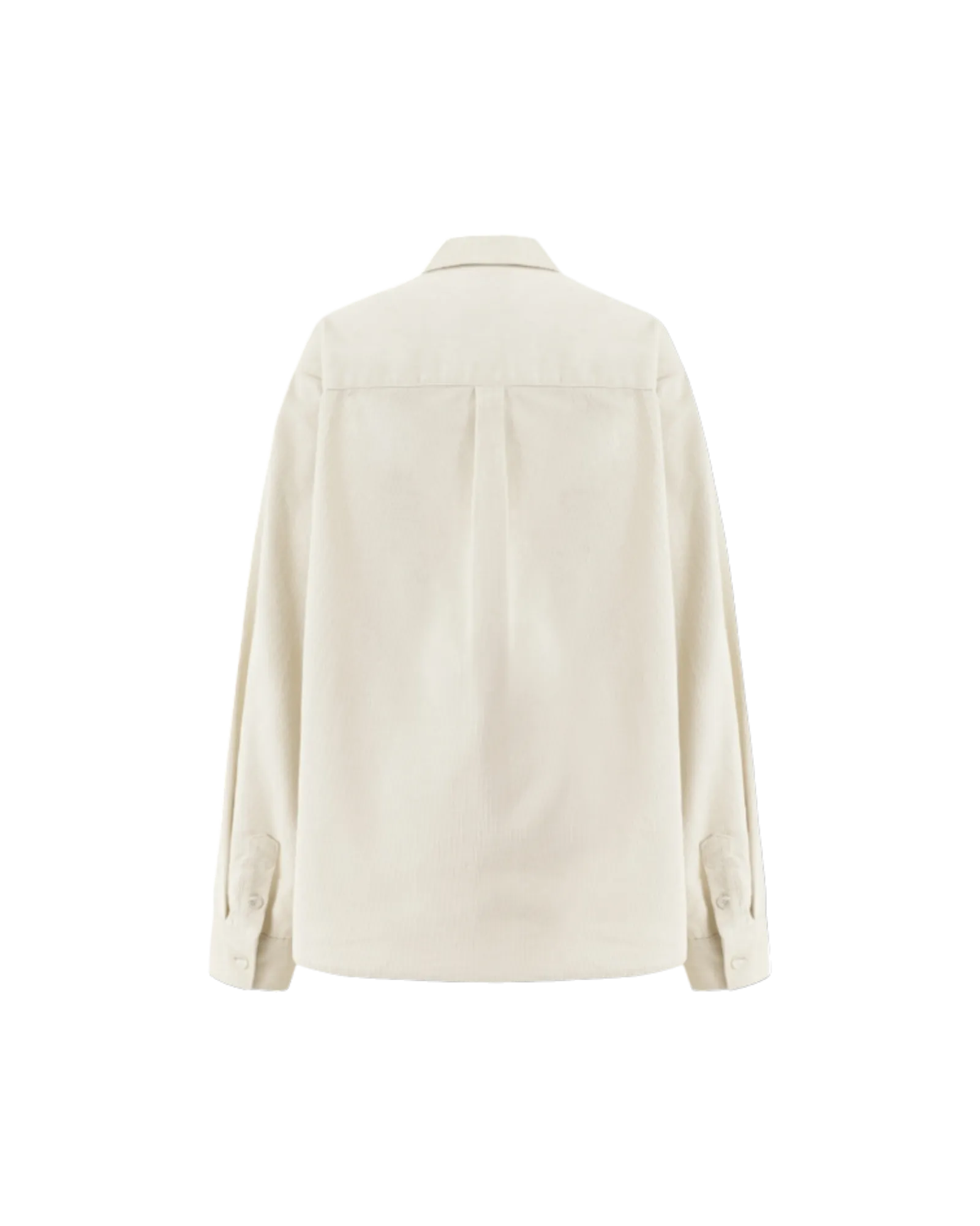 Basic Corduroy Shirts In Ivory