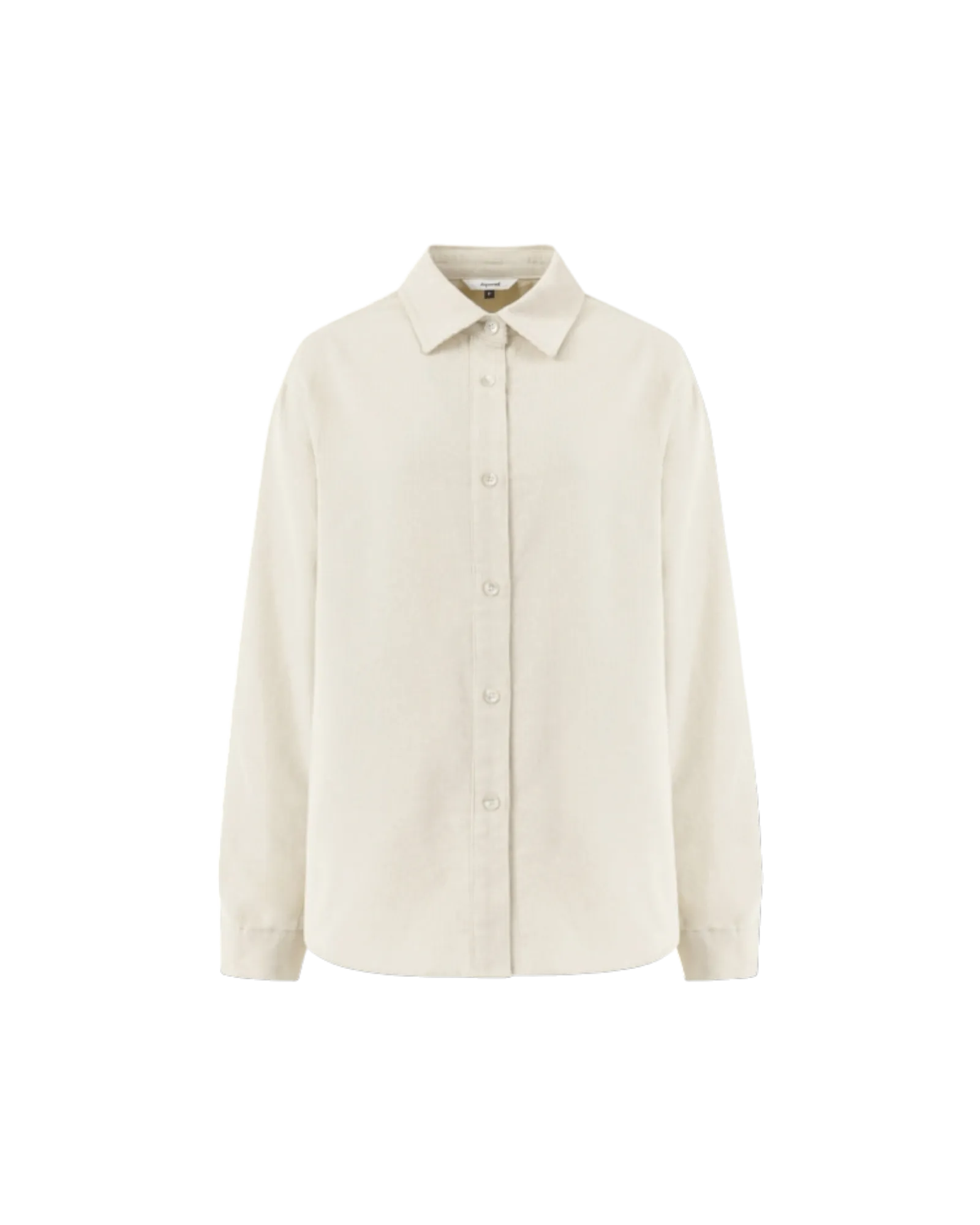 Basic Corduroy Shirts In Ivory