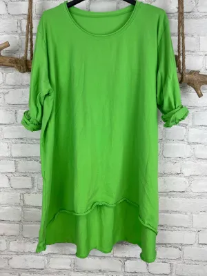 Basic Shirt mit Rundhalsausschnitt Langarm