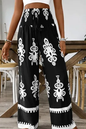 Be The Light Black Wide Leg Pant
