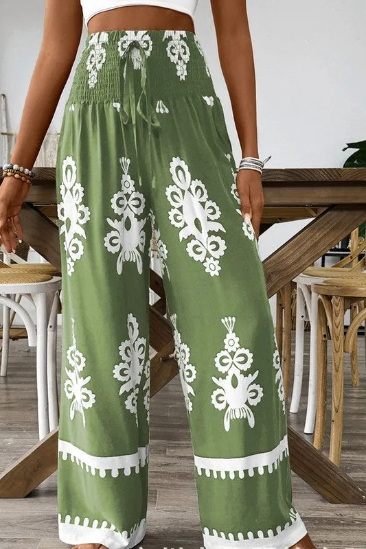 Be The Light Olive Wide Leg Pant