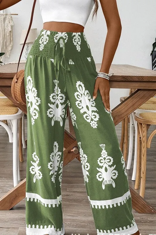 Be The Light Olive Wide Leg Pant