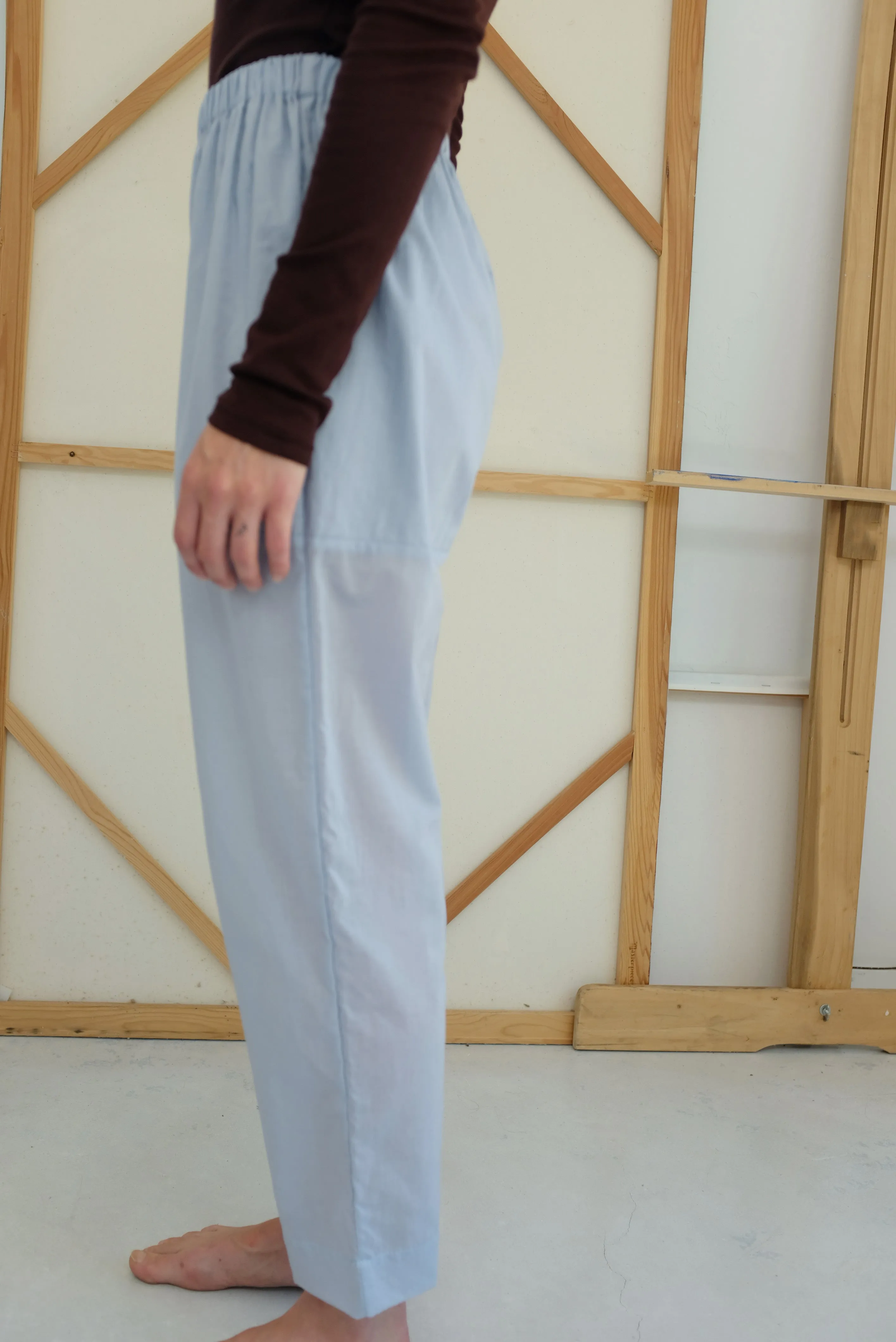 Beklina Fuggiamo Pant Light Blue