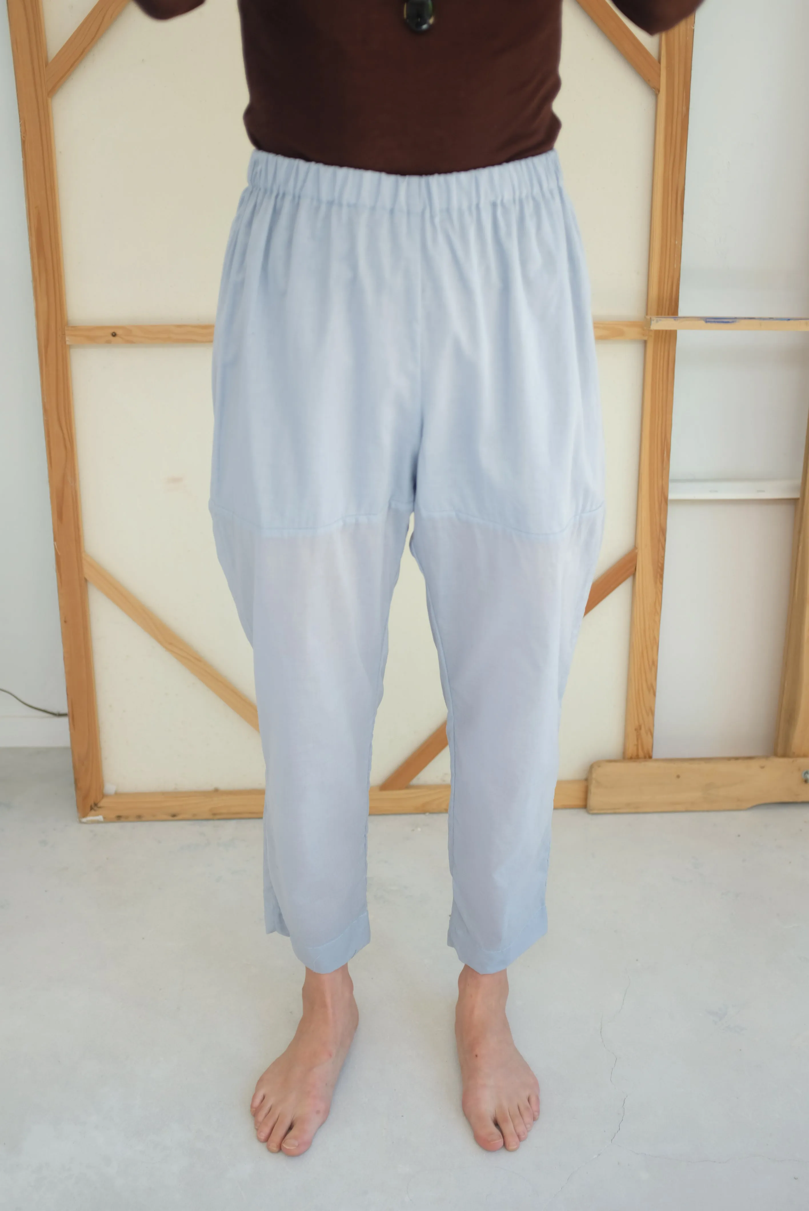 Beklina Fuggiamo Pant Light Blue