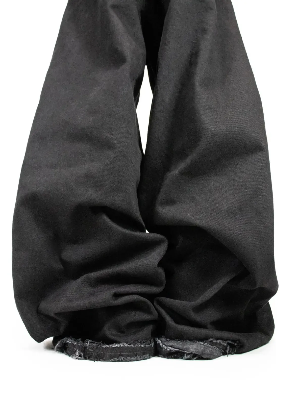 BIG BAGGY BLACK DENIM