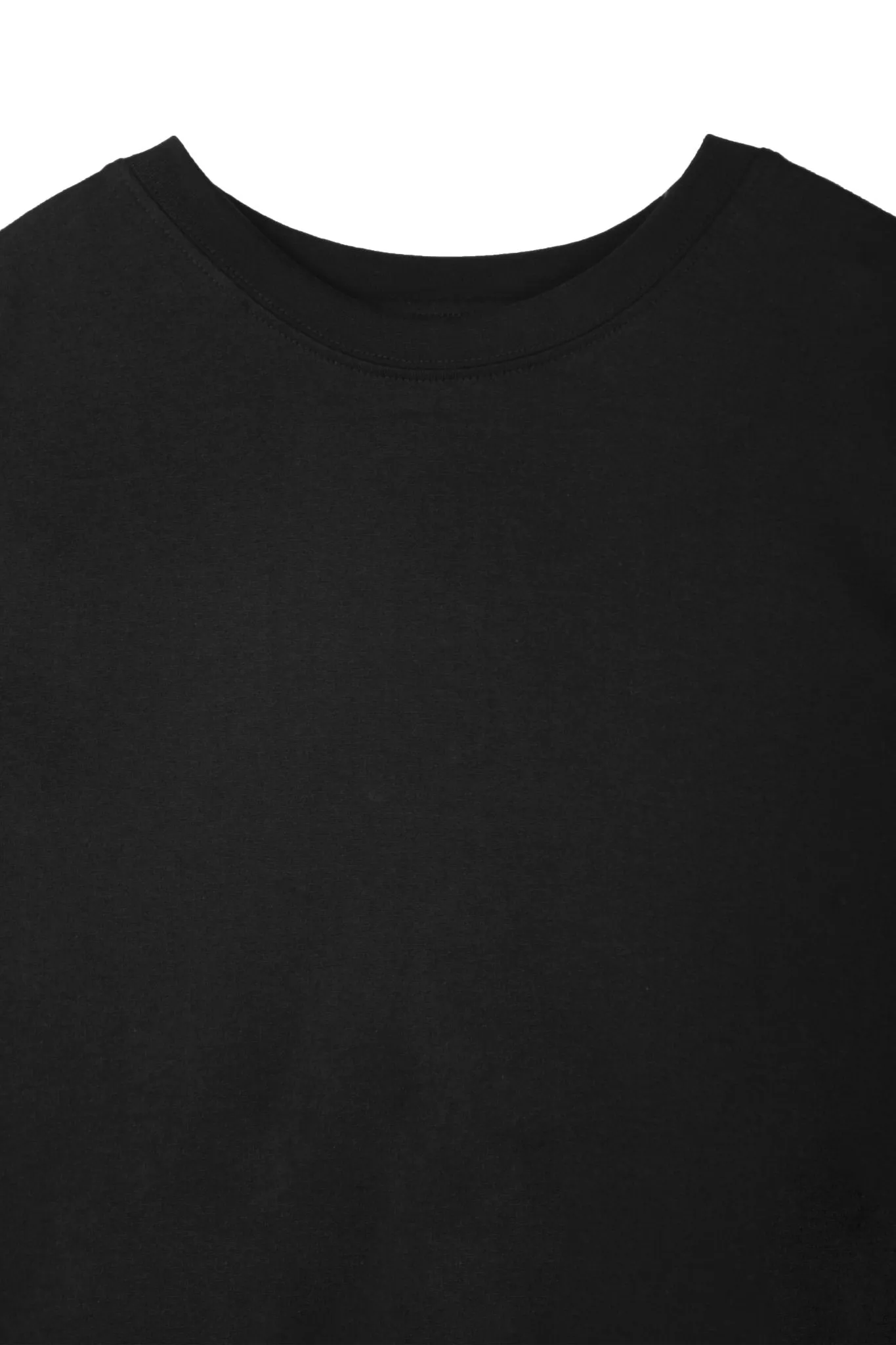 Black Basic Slim Fit T-shirt