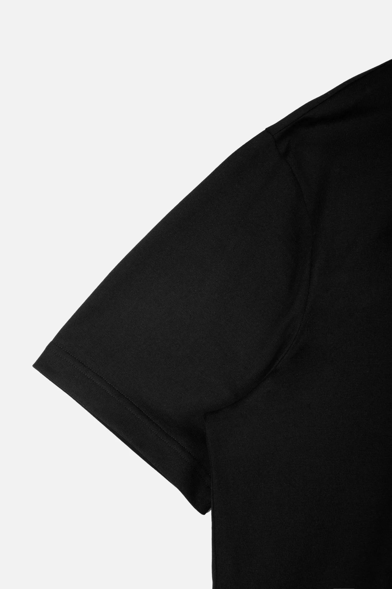 Black Basic Slim Fit T-shirt