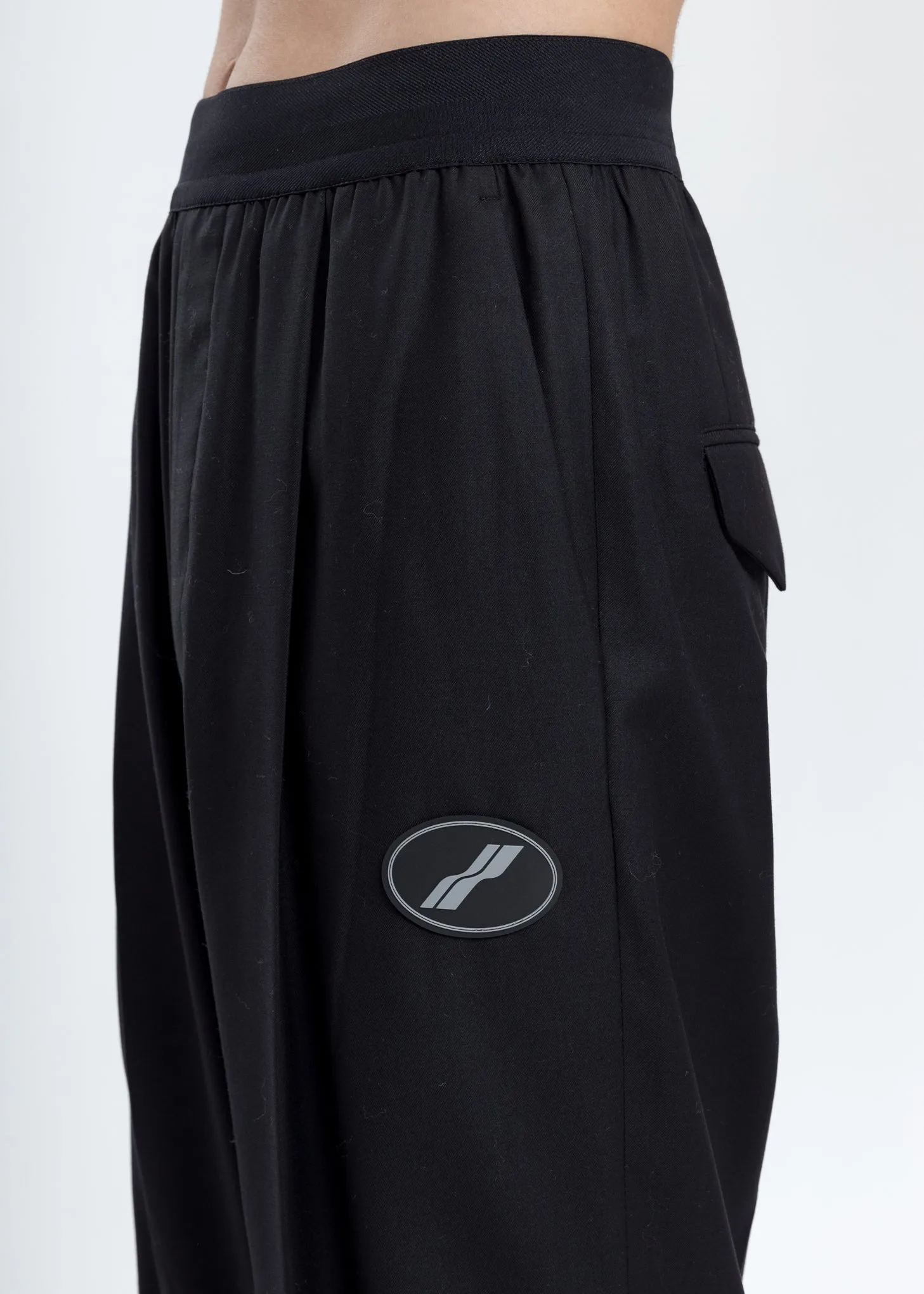 Black Logo Trousers