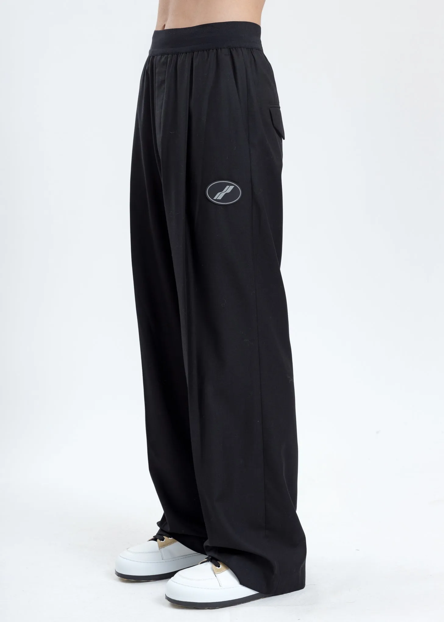 Black Logo Trousers