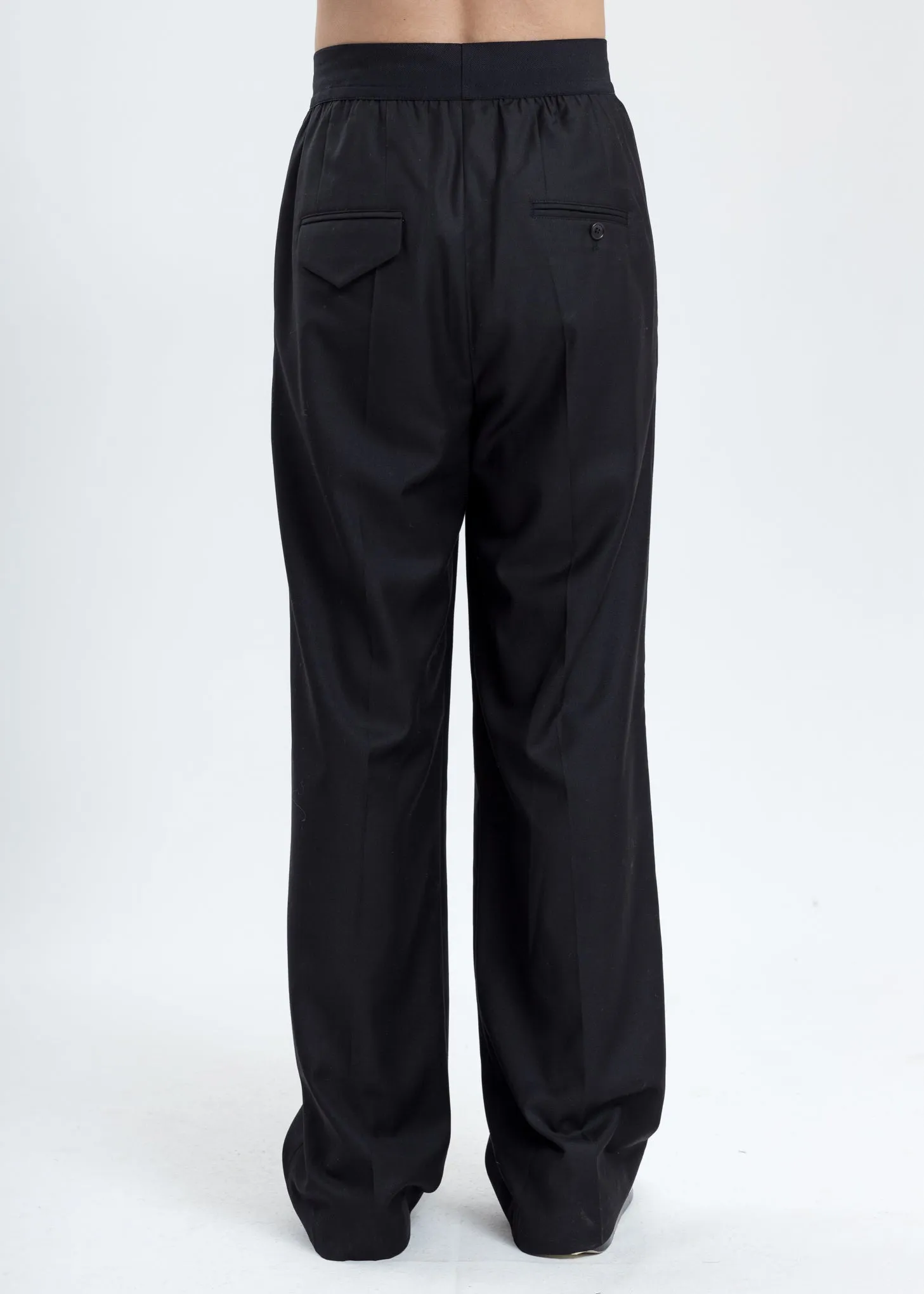 Black Logo Trousers