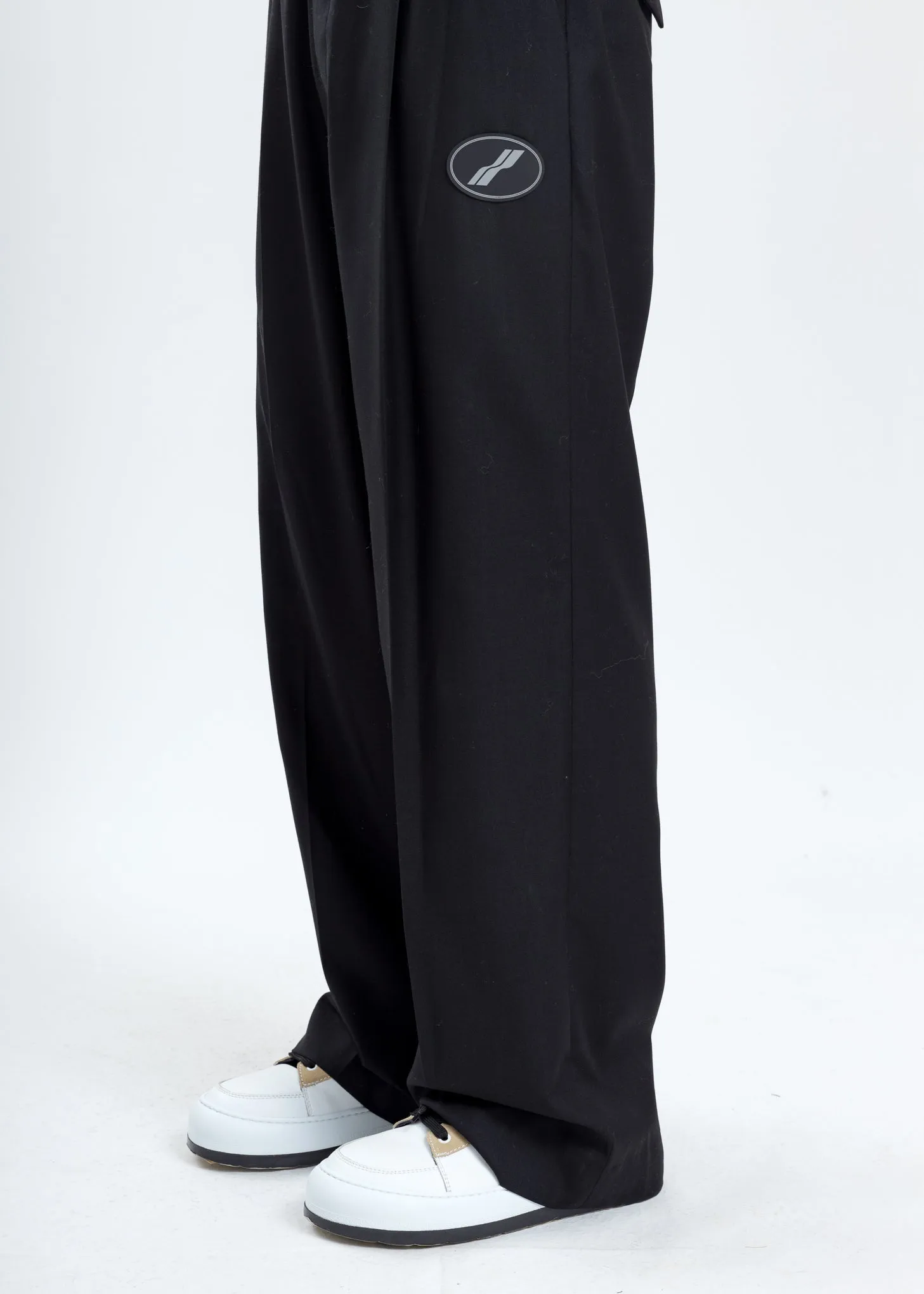 Black Logo Trousers