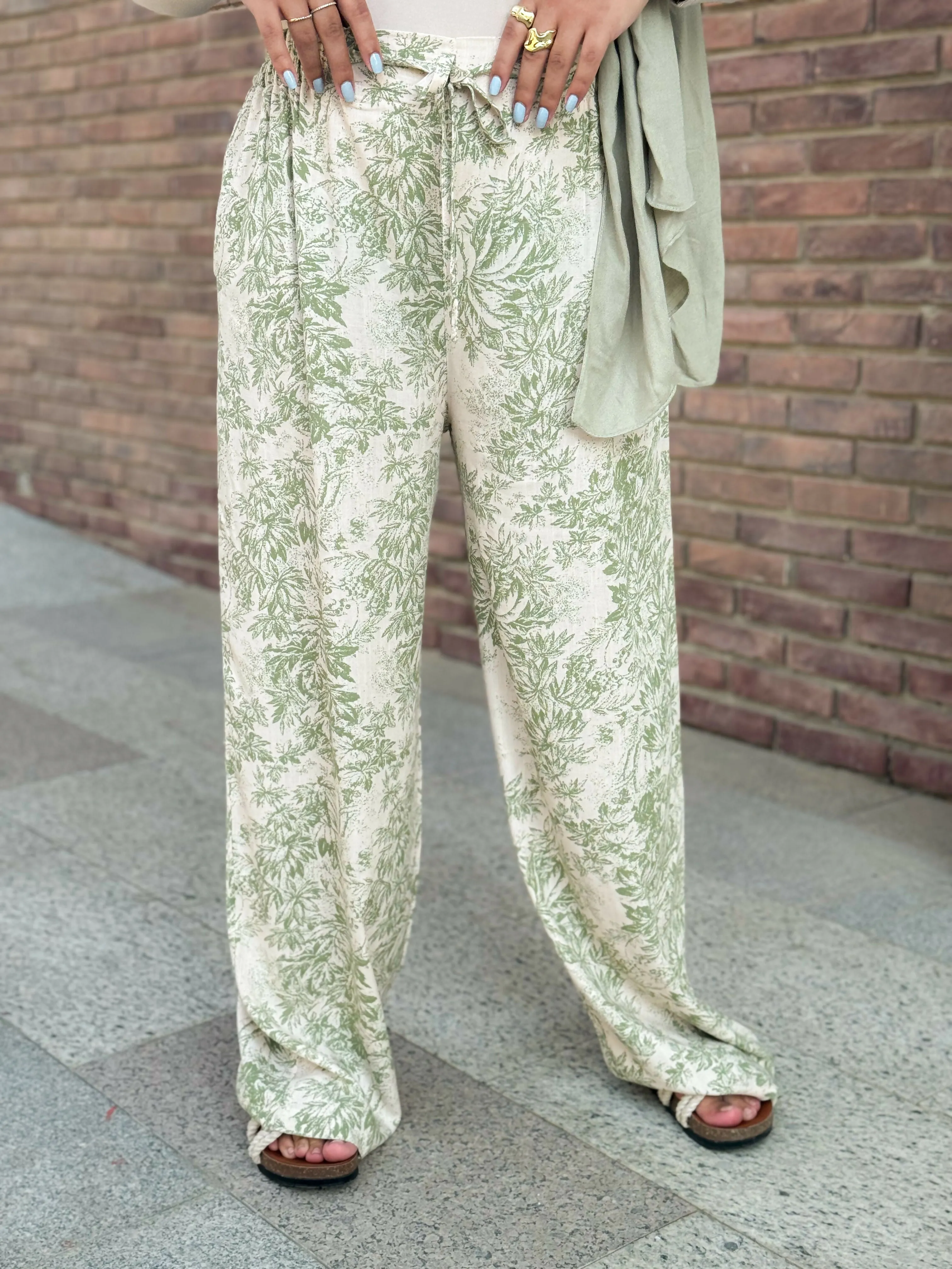 Boho Linen Pants