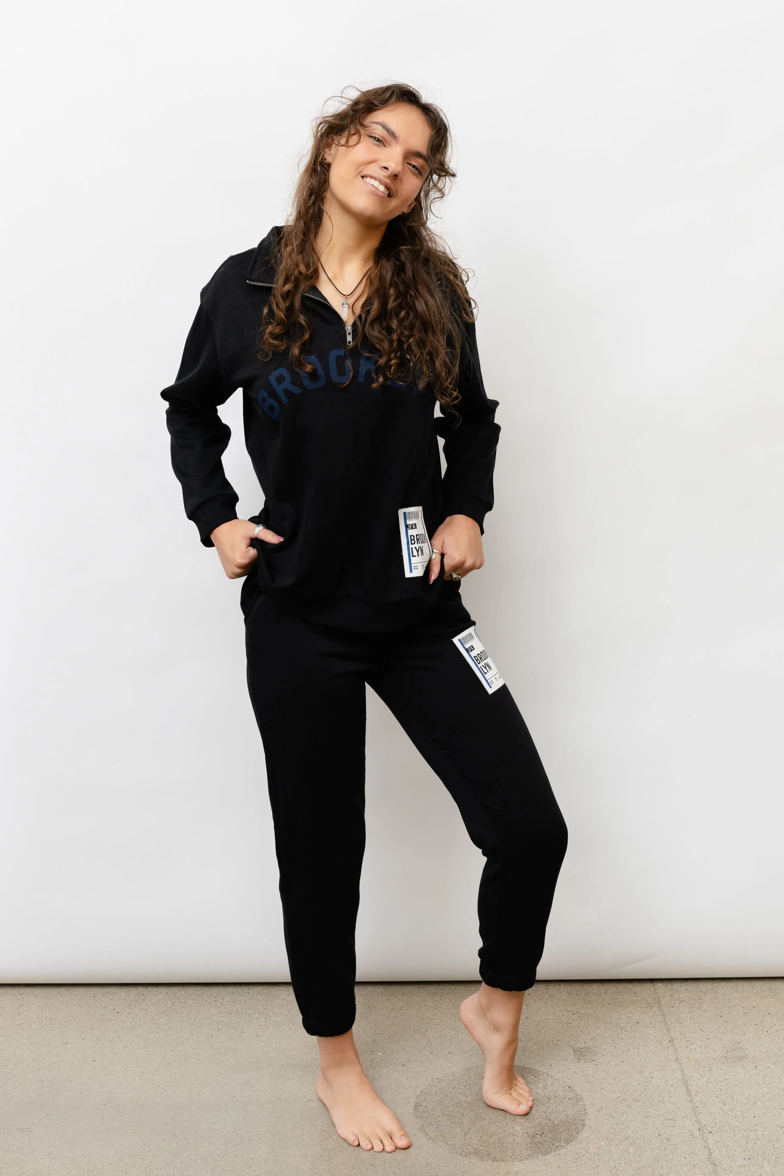Brooklyn Boarding Pass Joggers
