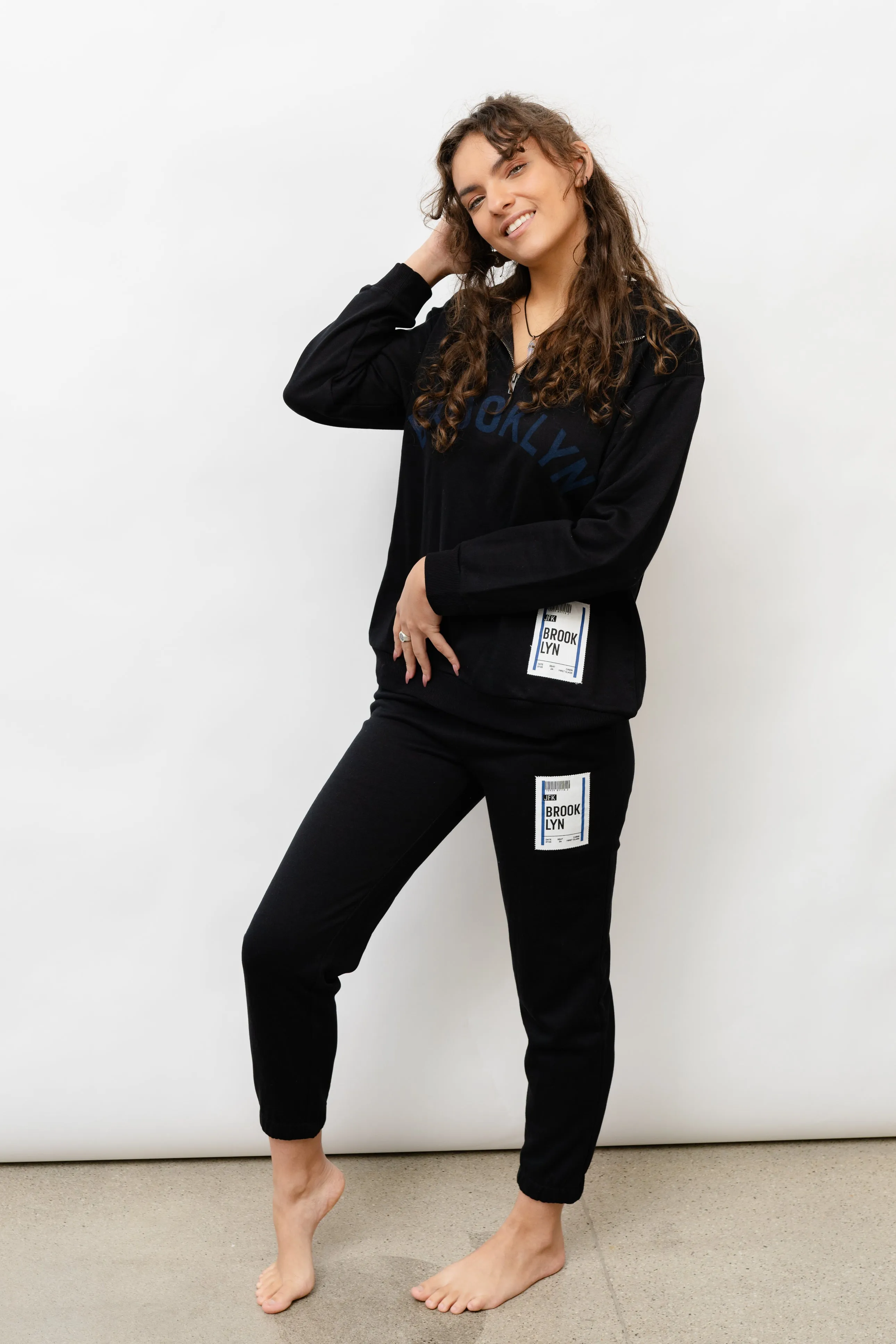 Brooklyn Boarding Pass Joggers
