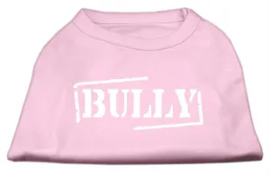 Bully Screen Printed Shirt  Light Pink Lg (14)