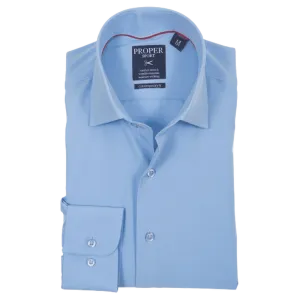 CHRISTOPHER LENA: Slim Men’s Shirts- Blue, White
