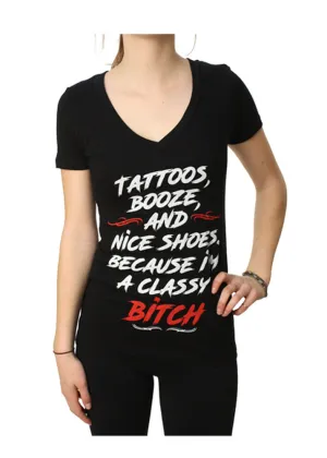 Classy Bitch Vneck