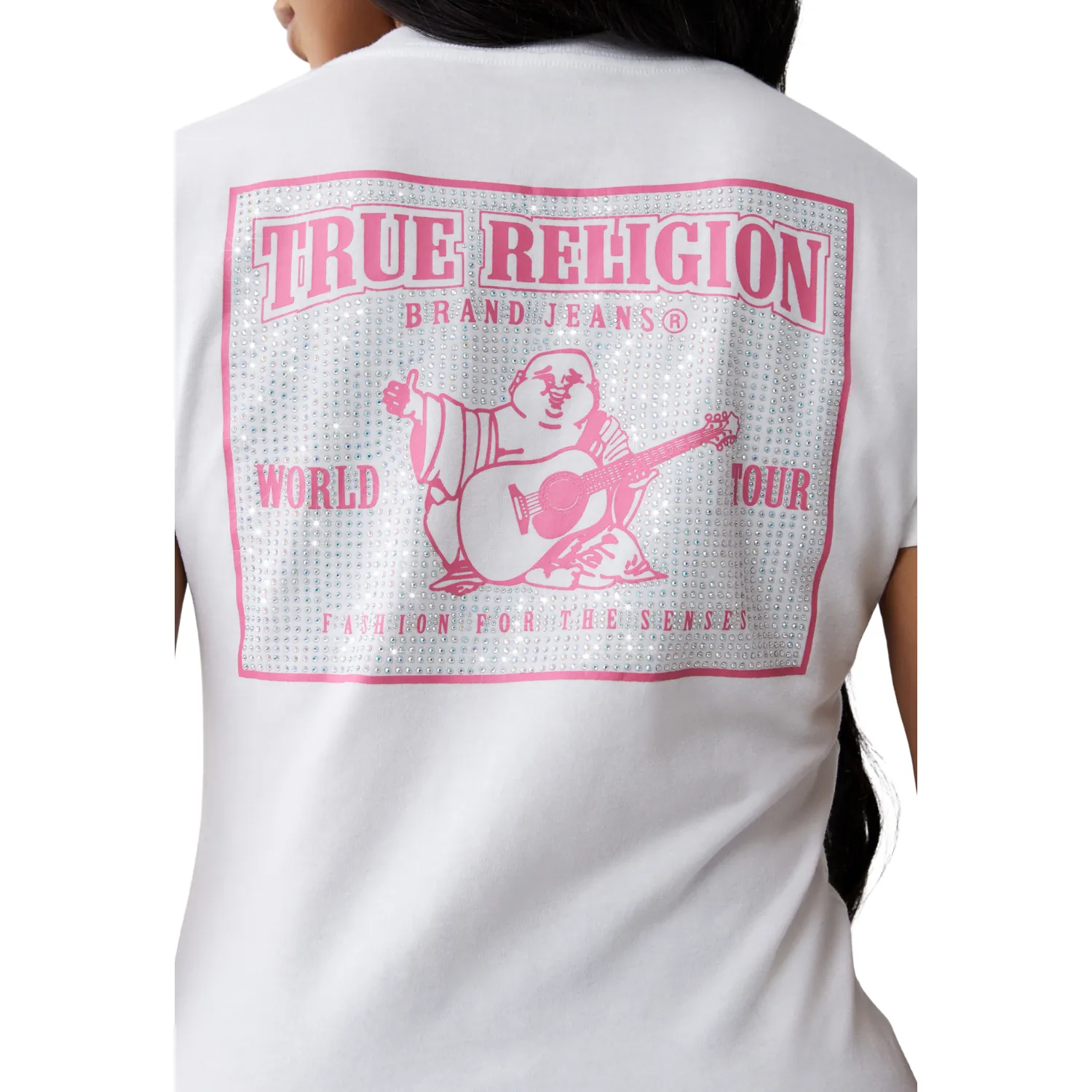 Crystal World Tour V-Neck Tee