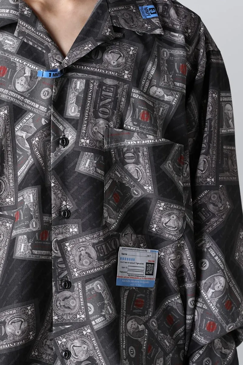 Dollar Bill Printed Shirts