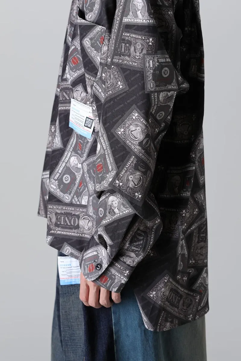 Dollar Bill Printed Shirts