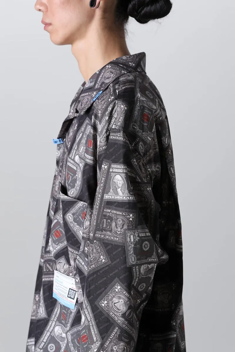 Dollar Bill Printed Shirts