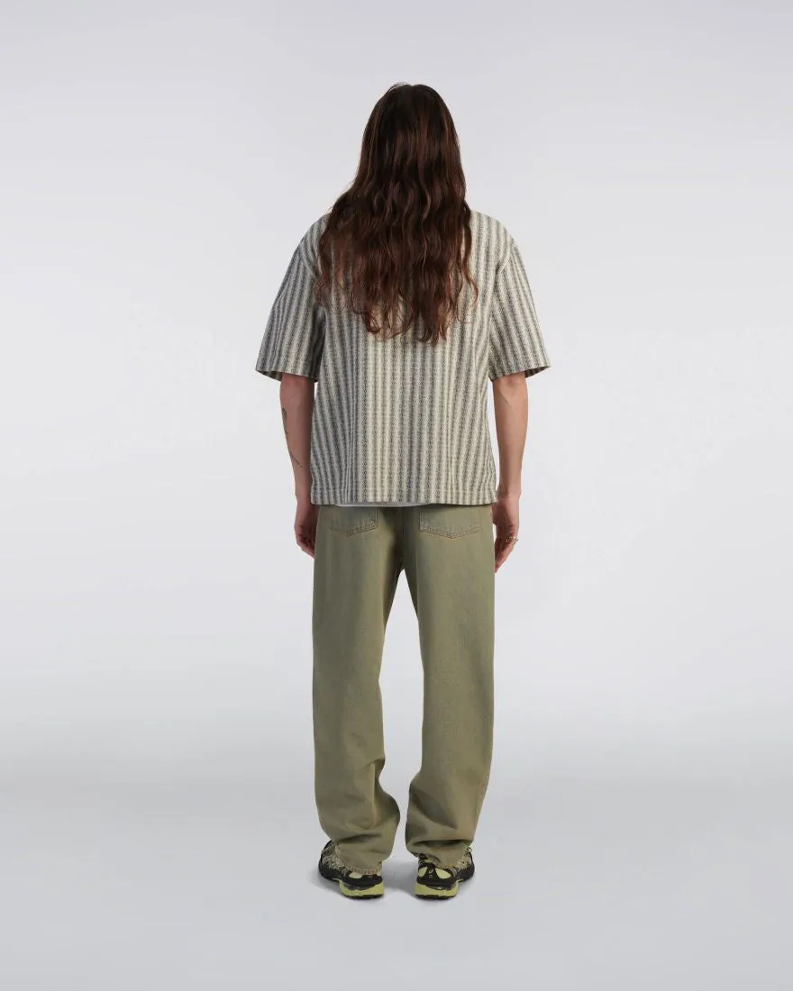 Edwin S/S Saga Shirt - Black / White