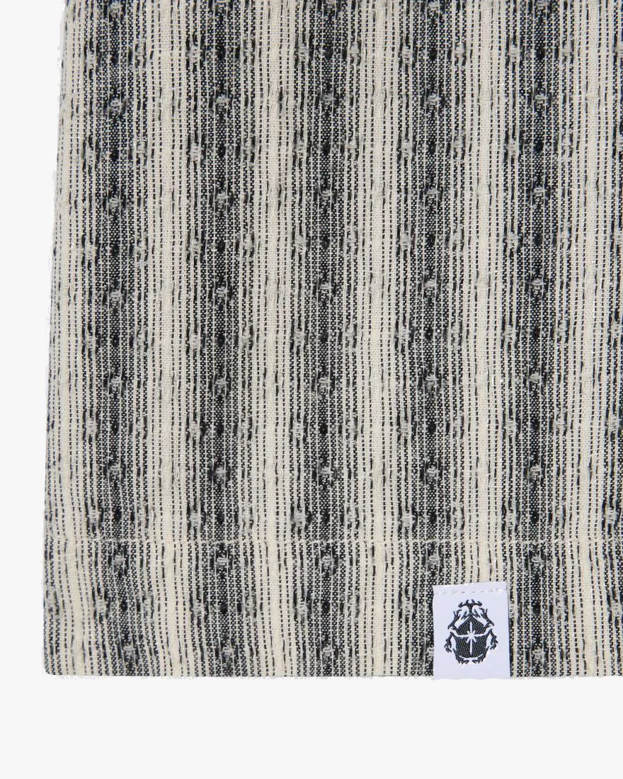 Edwin S/S Saga Shirt - Black / White