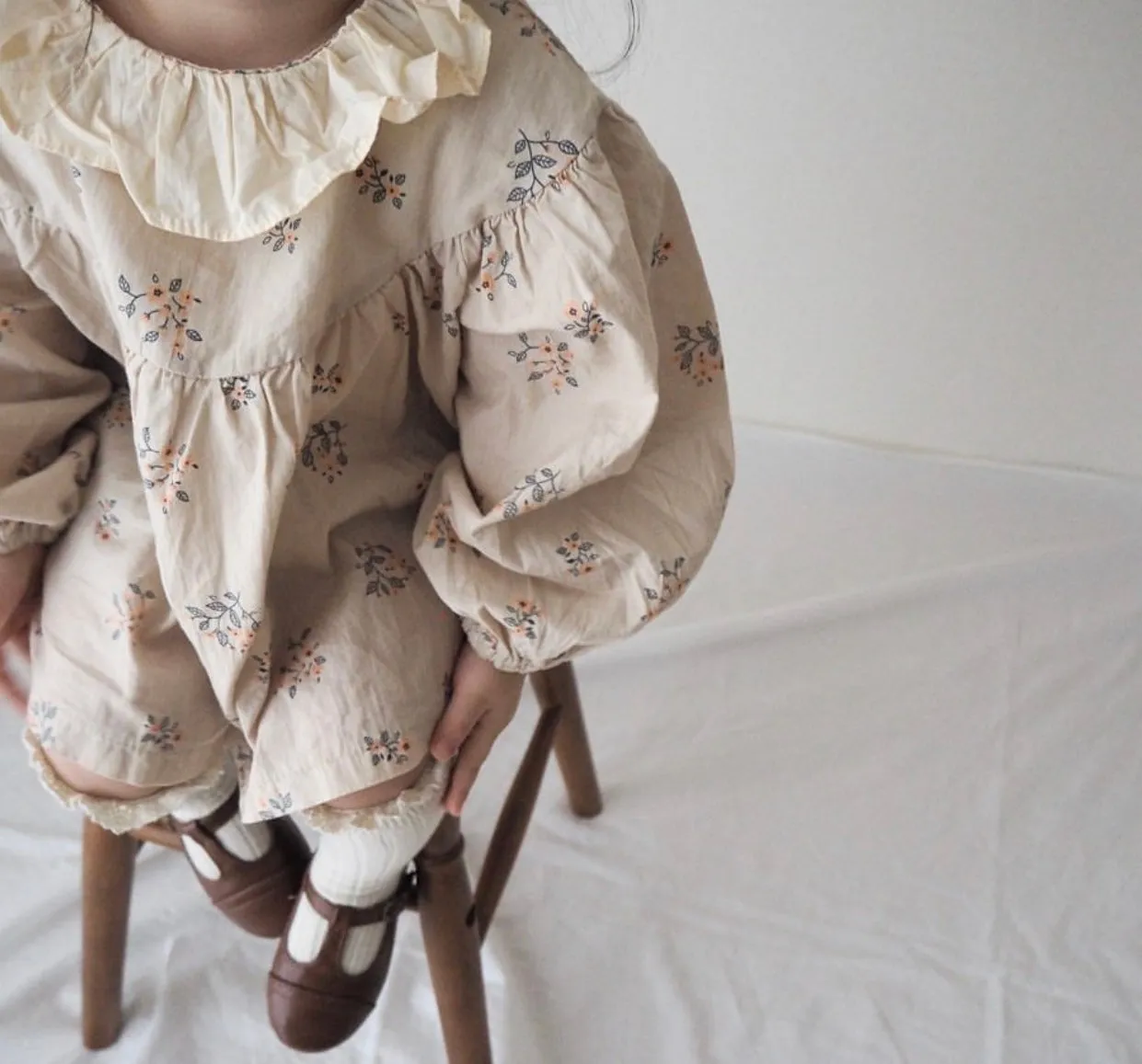 Floral Ruffled Blouse