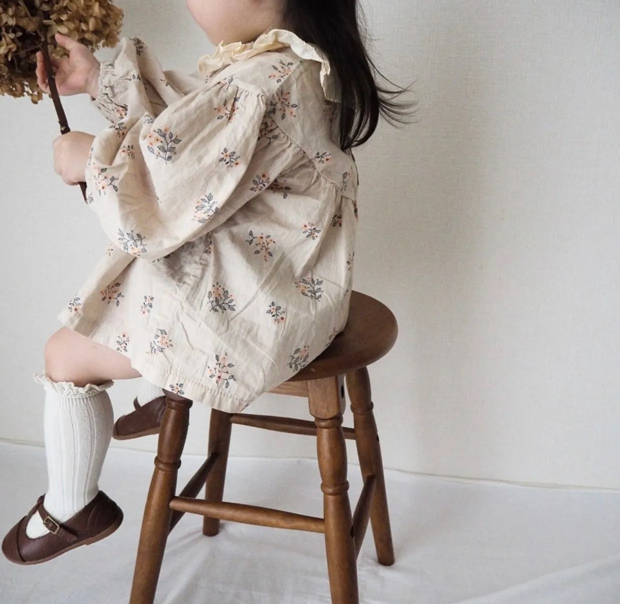 Floral Ruffled Blouse