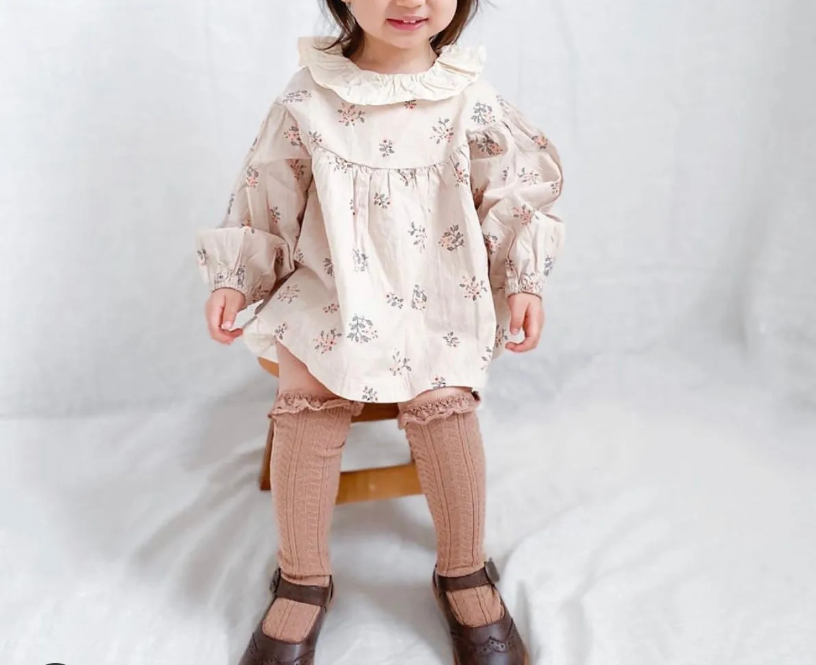 Floral Ruffled Blouse