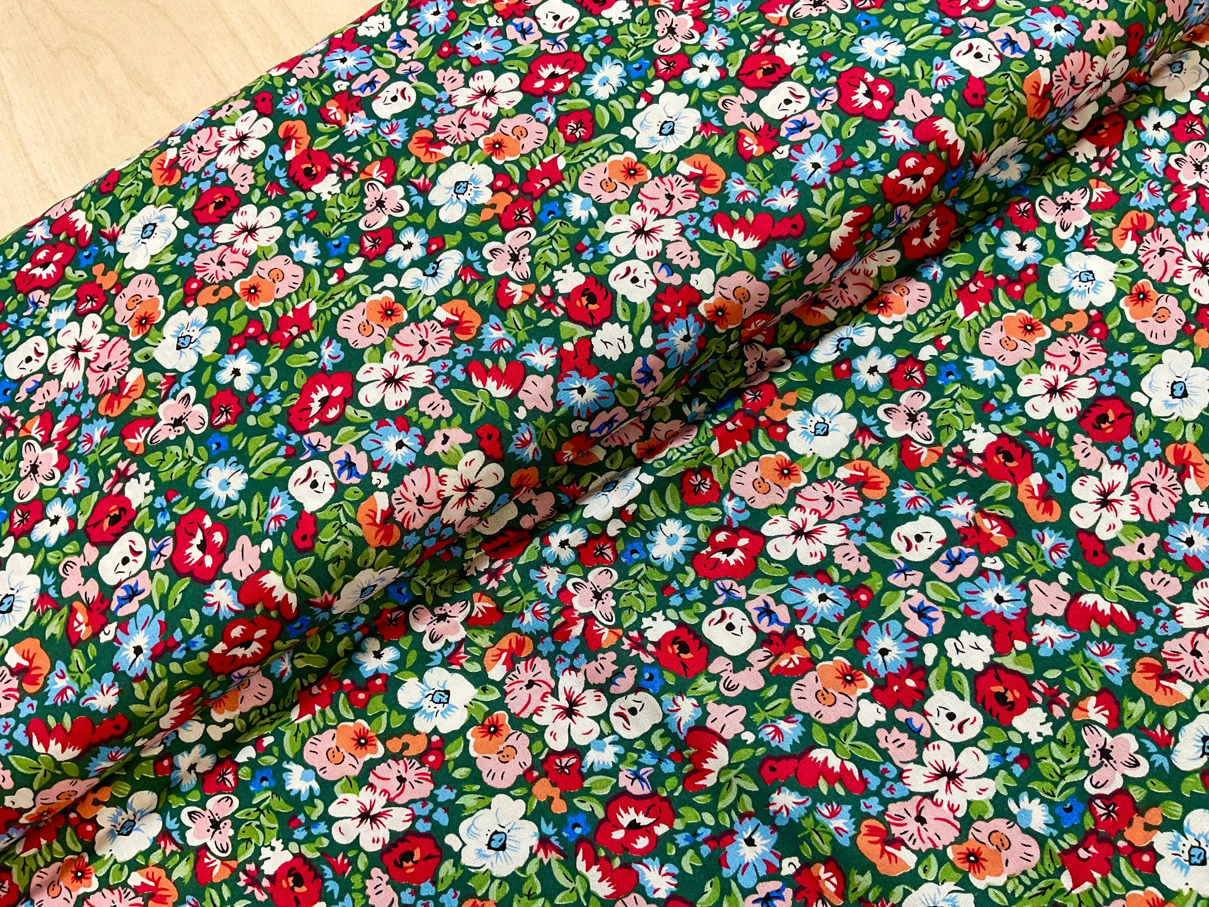 Flower Bed Viscose